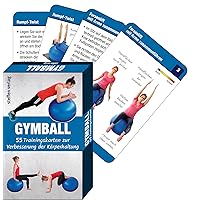 Gymball: 55 Trainingskarten zur Verbesserung der Körperhaltung (Trainingsreihe von Ronald Thomschke) Gymball: 55 Trainingskarten zur Verbesserung der Körperhaltung (Trainingsreihe von Ronald Thomschke) Paperback