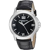 Raymond Weil Men's 5576-ST-00207 Tradition Analog Display Swiss Quartz Black Watch
