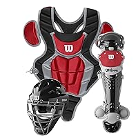 WILSON C200 Youth 3-Piece Catcher's Gear Set