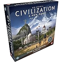 Sid Meier's Civilization: A New Dawn Terra Incognita Board Game Expansion - Explore Beyond The Borders! Strategy Game, Ages 14+, 2-5 Players, 1-2 Hour Playtime, Made by Fantasy Flight Games