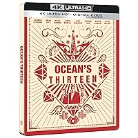 Ocean's Thirteen (4K UHD + Digital)/Steelbook Ocean's Thirteen (4K UHD + Digital)/Steelbook 4K Multi-Format DVD HD DVD
