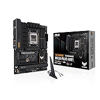 ASUS TUF Gaming B650-PLUS WiFi Socket AM5 (LGA 1718) Ryzen 7000 ATX Gaming Motherboard(14 Power Stages, PCIe® 5.0 M.2 Support, DDR5 Memory, 2.5 Gb Ethernet, WiFi 6, USB4® Support and Aura Sync).