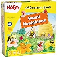 HABA 301838 - My First Games Hanni Honigbee, Cooperative Colour Dice Game for 1-4 Players from 2 Years, for Learning Colour