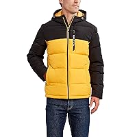 Nautica Men's Hooded Parka Jacket, Water and Wind Resistant