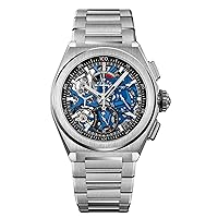 Zenith Mens Defy El Primero 21 44mm Titanium Skeleton Watch 95.9002.9004