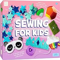 Hapinest Beginner Sewing Kit for Kids Arts and Crafts Gifts for Boys and Girls Gifts Ages 8 9 10 11 12 Years and Up