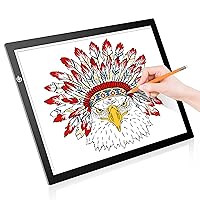 LitEnergy A3 LED Copy Board Light Tracing Box, Ultra-Thin Adjustable USB Power Artcraft LED Trace Light Pad for Tattoo Drawing, Streaming, Sketching, Animation, Stenciling