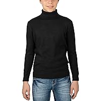 X RAY Boys Uniform Turtleneck Sweater, Big Boys' & Little Kids Turtle Neck Long Sleeve Pullover