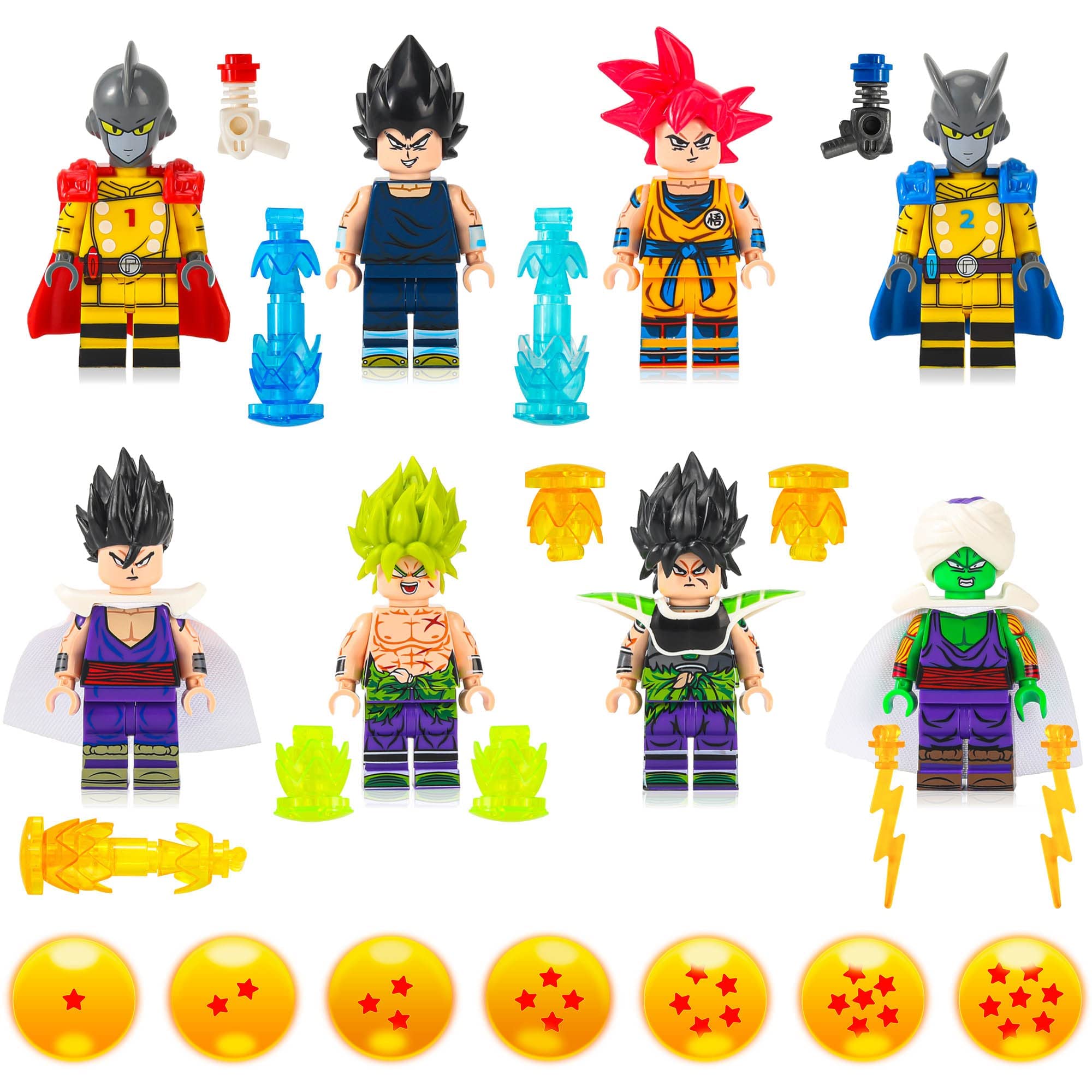 Lkjpo 8 Piece Mini Figure Demon Anime Collection Mini Figure Set Collection  Custom Collection Mini Figure Boys Girls Compatible with Lego: Amazon.de:  Toys