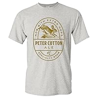 Peter Cotton Ale - Funny Easter Bunny Rabbit Craft Beer Hops T Shirt