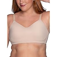 Vanity Fair Women's Wireless Bra, Soft Smoothing Fabrics & Breathable Cups, Simple Sizing Available S-3XL
