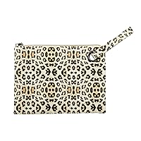 Tote Bag for Women Work Business Wallet Envelope Clutch Bag Soft Large-capacity Handbag Leather Leopard Tote