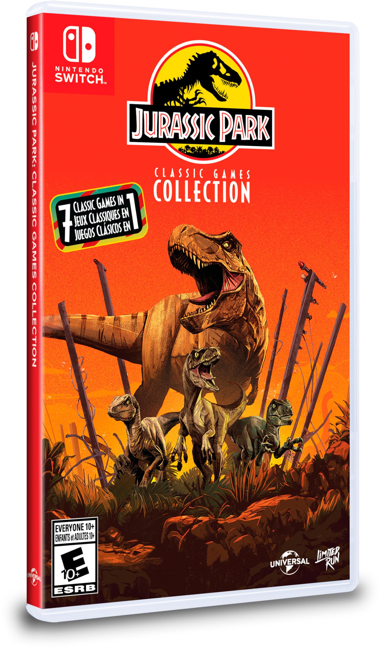 Jurassic Park Classic Games Collection - Nintendo Switch