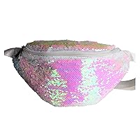 Arsimus Sequin Fanny Pack (Pink AB)