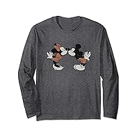 Disney Mickey & Minnie Mouse Sweet Smooch Valentine’s Day Long Sleeve T-Shirt