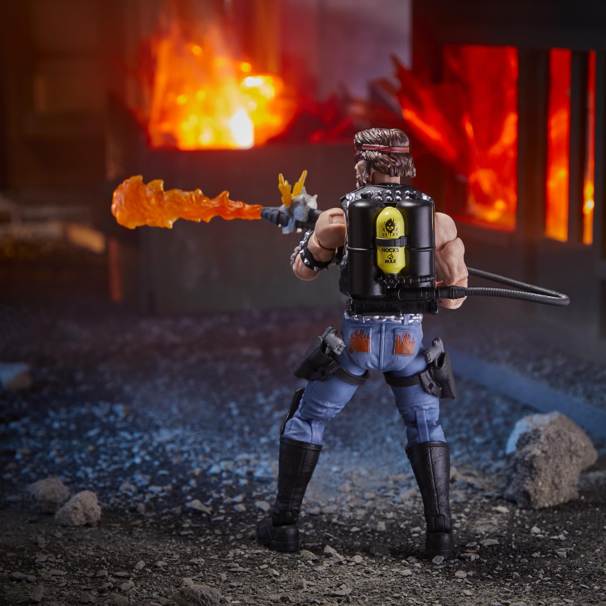 G.I. Joe Classified Series #123, Dreadnok Torch, Collectible 6-Inch Action Figure with 8 Accessories