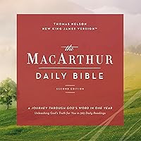 The NKJV, MacArthur Daily Bible Audio, 2nd Edition: A Journey Through God's Word in One Year The NKJV, MacArthur Daily Bible Audio, 2nd Edition: A Journey Through God's Word in One Year Audible Audiobook Hardcover Kindle Paperback