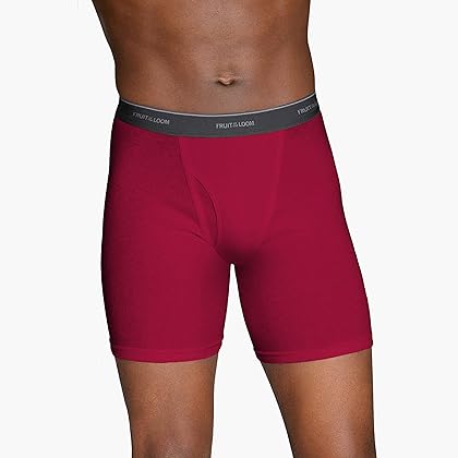 Fruit of the Loom Men's No Ride Up Boxer Brief