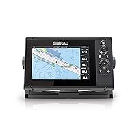 Simrad Cruise 7-7-inch GPS Chartplotter with 83/200 Transducer, Preloaded C-MAP US Coastal Maps,000-14996-001