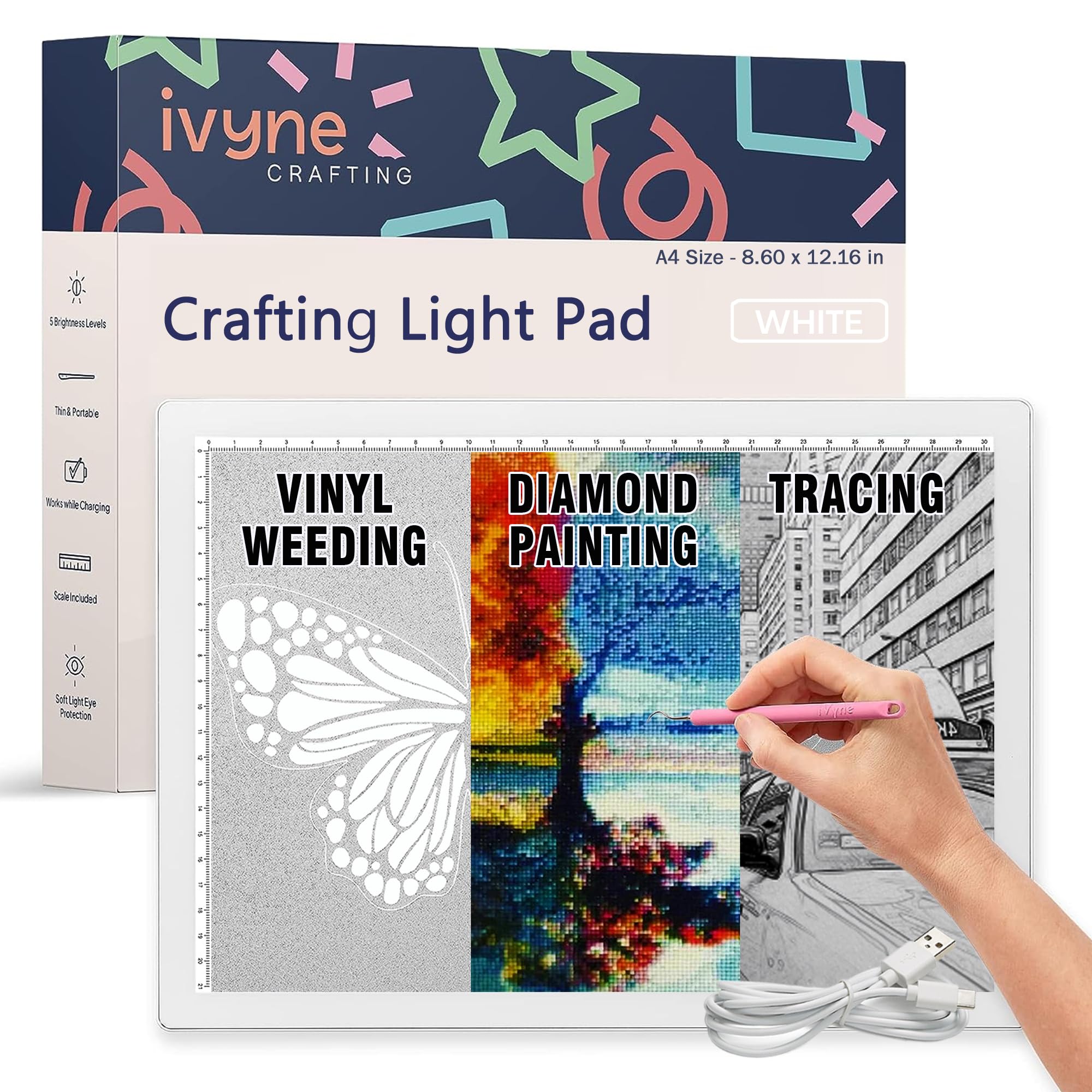 DBMIER Art Tracing Light Tracing Pad Review - 5 Stars! 