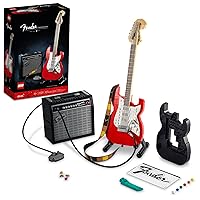 LEGO Ideas Fender Stratocaster 21329 Building Kit Idea for Guitar Players and Music Lovers (1,074 Pieces)
