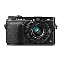 Panasonic LUMIX DMC-GX7KK Mirrorless Digital Camera with 14-42 II Lens Kit (Black)