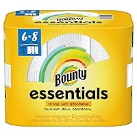 Bounty Essentials 2-Ply Paper Towels, Select-A-Size, 11