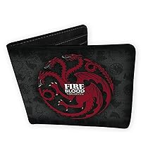 Game of Thrones ABYBAG213 House of Targaryen Fire and Blood Wallet