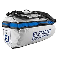 Trailhead Duffel Bag Shoulder Straps Waterproof Light Grey/Blue Small