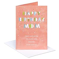American Greetings Birthday Card for Mom (Smart and Caring)