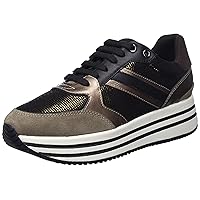 Geox -PLATTFORM Sneakers D16QHB 0N922 C9999. For women, black colour