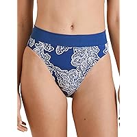 Women's 22030 Elastic Hi Cut Brief Panties