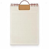 Suck UK | Hang Up A5 Notebook & Note Pads For Walls | Grid Paper Stationary Supplies & Notebooks For Note Taking | Home Office Writing Pads | Note Pad School Supplies & College Study Supplies | Kraft
