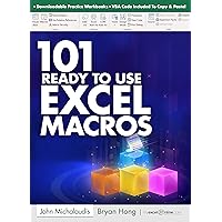 101 Ready To Use Microsoft Excel Macros (101 Excel Series Book 2) 101 Ready To Use Microsoft Excel Macros (101 Excel Series Book 2) Kindle Paperback Hardcover