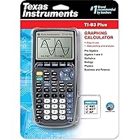Texas Instruments TI-83 Plus Programmable Graphing Calculator (Packaging and Colors May Vary)