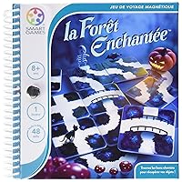 smart games - Magic Forest, Magnetic Puzzle Game with 48, 8+ Years