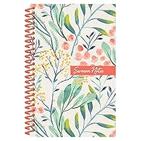 Sermon Notes Journal [Floral] Sermon Notes Journal [Floral] Spiral-bound