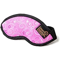 Dream Essentials Hush Children's Travel and Sleep Mask - Handmade in The USA (Pink Fairy Dust)