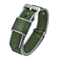 BARTON Elite NATO® Style Watch Strap - 18mm, 20mm, 22mm or 24mm - Seat Belt Nylon Watch Bands