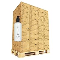Infuse White Tea and Coconut Lotion| 13.5 oz. Refillable Pump Dispensers | Amenities for Home, Hotels, Airbnb & Rentals | Full Pallet of 144 Cases with 12 Bottles Each | 1,728 Total