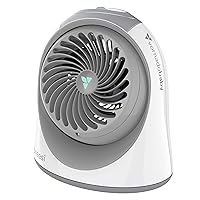 Breesi Nursery Air Circulator Fan for Baby and Kids Room with Child Lock, Hidden Cord Storage, Finger-Friendly Design, White