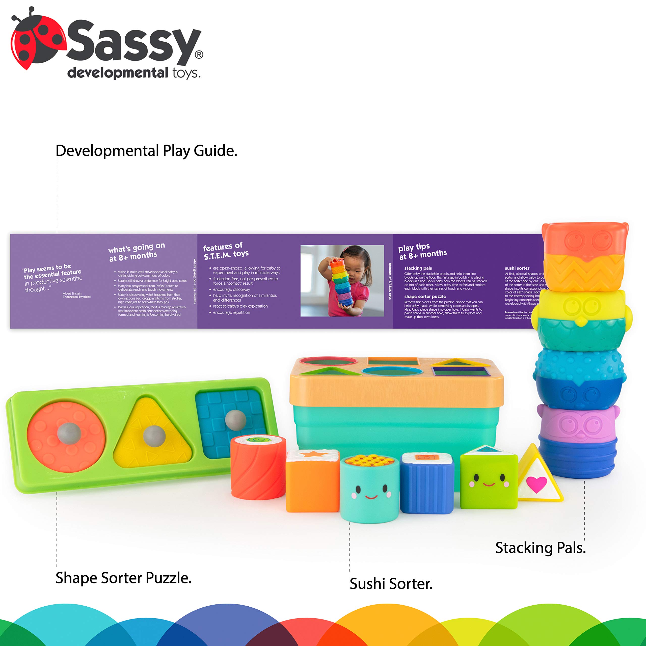 Sassy Stem Baby Box - 8+ Months