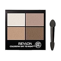 Eyeshadow Palette, ColorStay Day to Night Up to 24 Hour Eye Makeup, Velvety Pigmented Blendable Matte & Shimmer Finishes, 555 Moonlit, 0.16 Oz