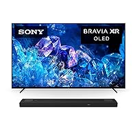 Sony 65 Inch 4K Ultra HD TV A80K Series: BRAVIA XR OLED Smart Google TV with Dolby Vision HDR and Exclusive Features for The Playstation® 5 XR65A80K- 2022 Model&Sony HT-A5000 5.1.2ch Dolby Atmos