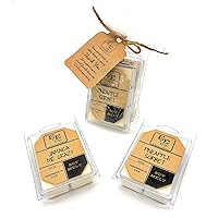 All Natural Soy Wax Melts (2 Pack) by E&E Company - Long Lasting Fragrances Infused with Essential Oil – Scented Soy Wax Cubes/Tarts for Electric/Tealight Warmers - Handmade in U.S.A. (Tropical)