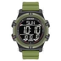 Armitron Sport Men's Digital Chronograph Resin Strap Watch, 40/8438