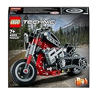 LEGO 42132 Technic Motorcycle to Adventure Bike 2 in 1 Model Building Set, Motorbike Toy, Construction Toys Gift for Boys and Girls, Stocking Filler Idea