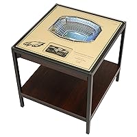 YouTheFan NFL 25-Layer StadiumViews Lighted End Table