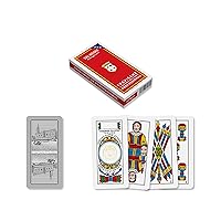 Dal Trevisane Regional Playing Cards, Red Case, Color, 15005
