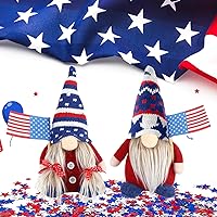 New US Citizen Gifts, American Flag Gnomes, Birthday/Retirement/Veteran Christmas Thanksgiving Gifts for New Citizenship/Friend/Father/Grandpa/Adult, American Native Decor for Home